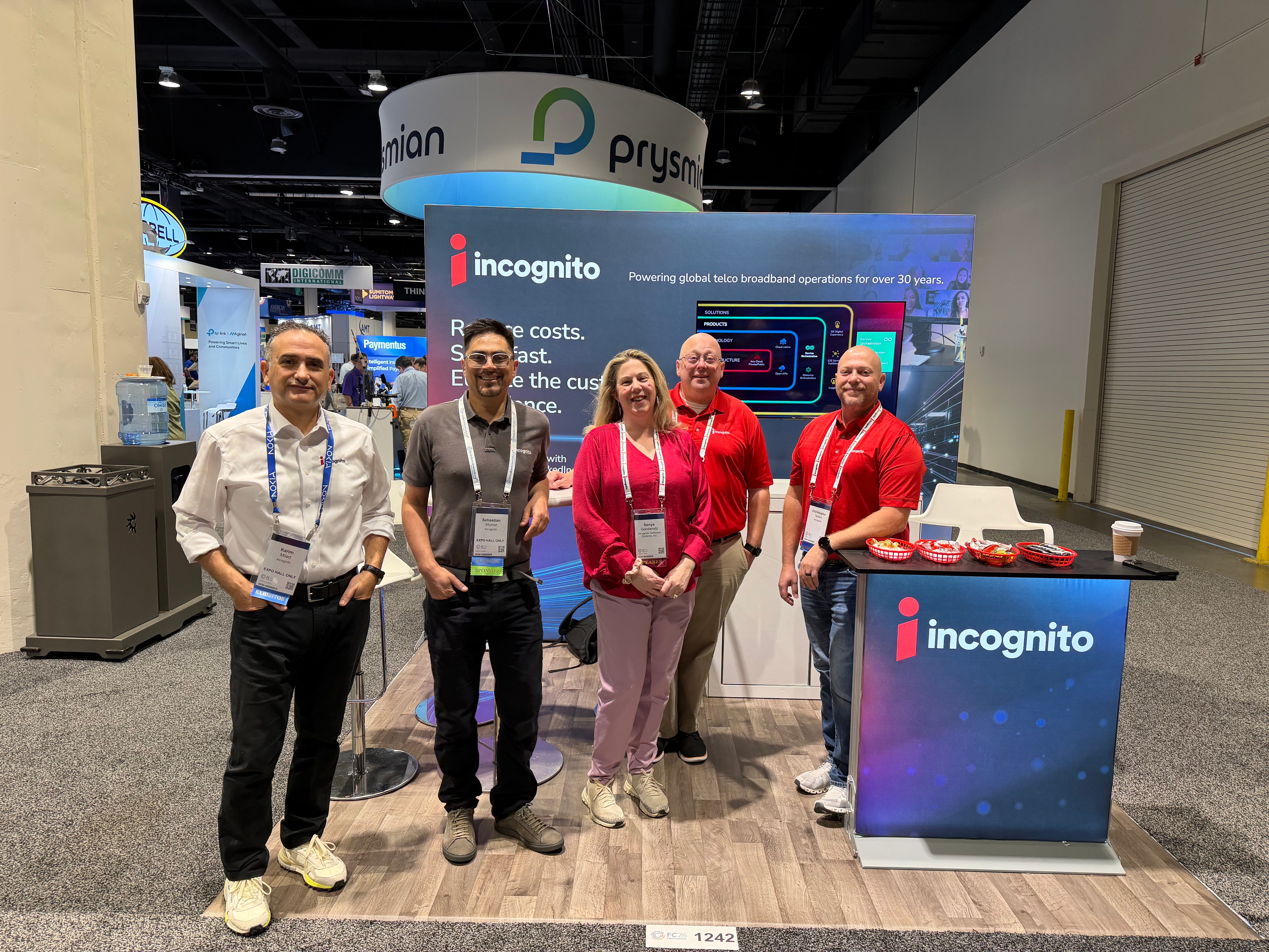 Incognito Team at Fiber Connect 2026.