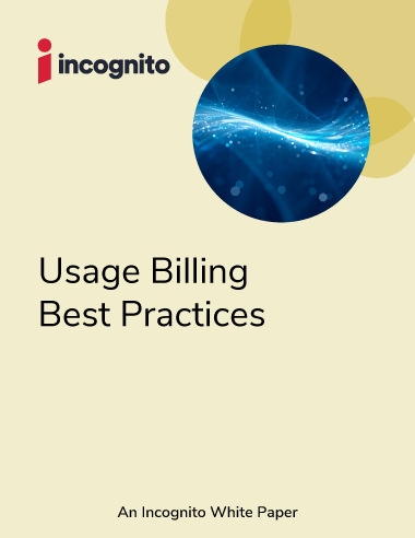 Incognito usage billing white paper